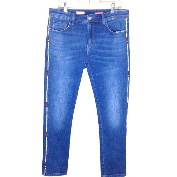 Anthropologie Pilcro and the Letterpress Slim Boyfriend Crop Jeans 31 - Picture 1 of 6